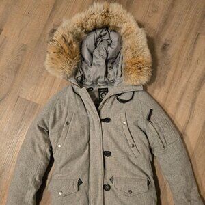 Hudson Bay down wool coat